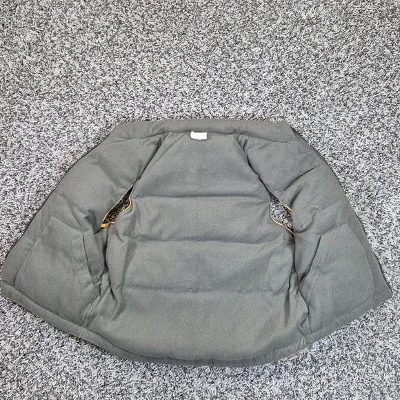 Old Navy Reversible Down Feather Puffer Vest 4/5 (XS) Utility Outdoor Y2K Retro - Picture 5 of 11
